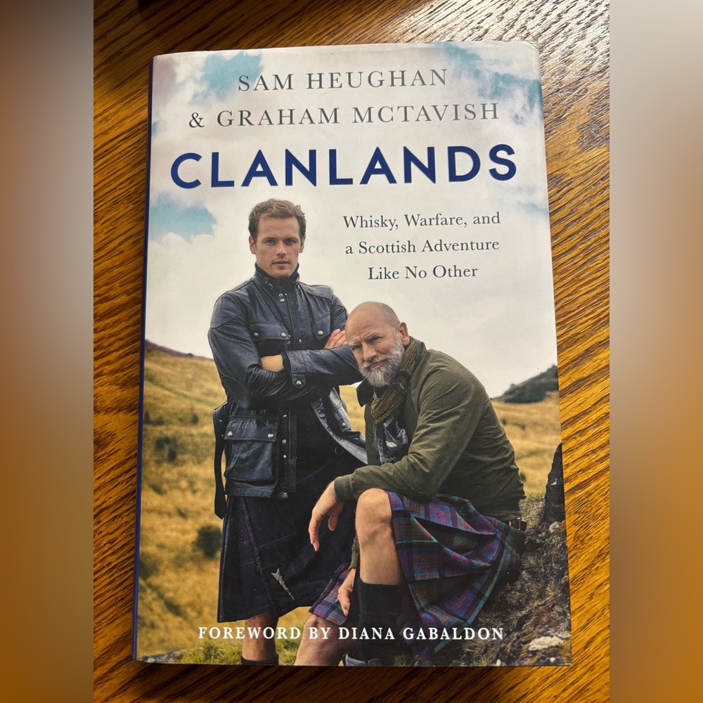 Hardback book
Clanlands by Sam Heughan and Graham McTavish